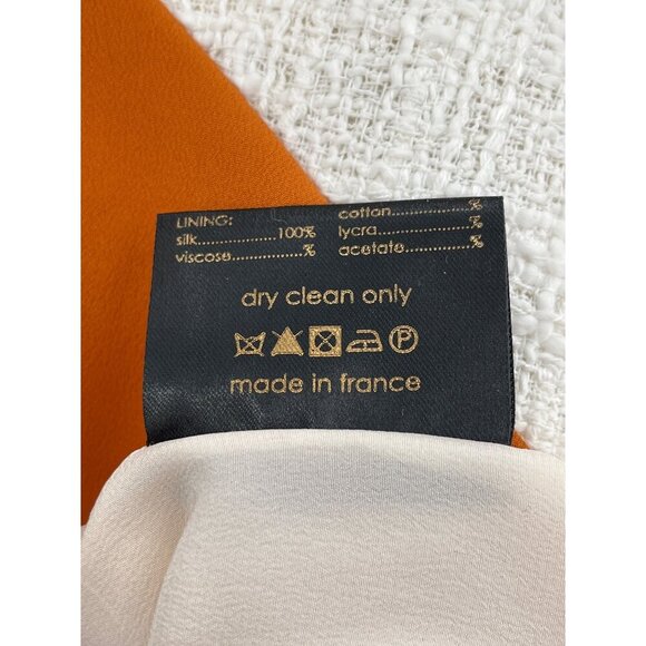 Roksanda Ilincic Color Block Midi Dress Size 10 Multicolored Half Sleeve Back Zi - Picture 7 of 10